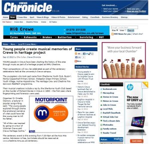 crewe chronicle
