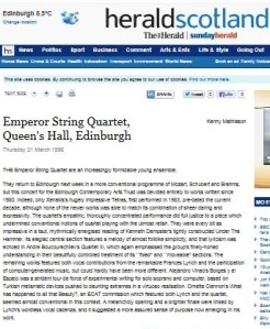 Sunday Herald Scotland review